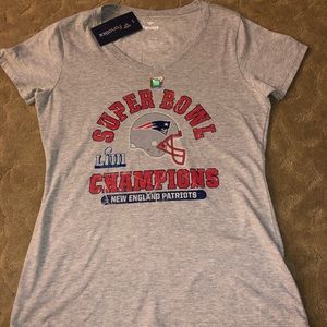 NWT Super Bowl tee (women’s size S & L)